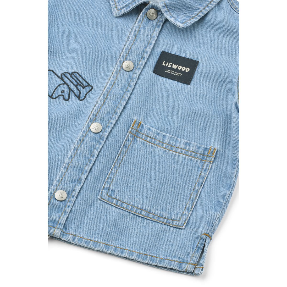 Liewood Chemise en jean clair GREG - Play / Denim - Chemise