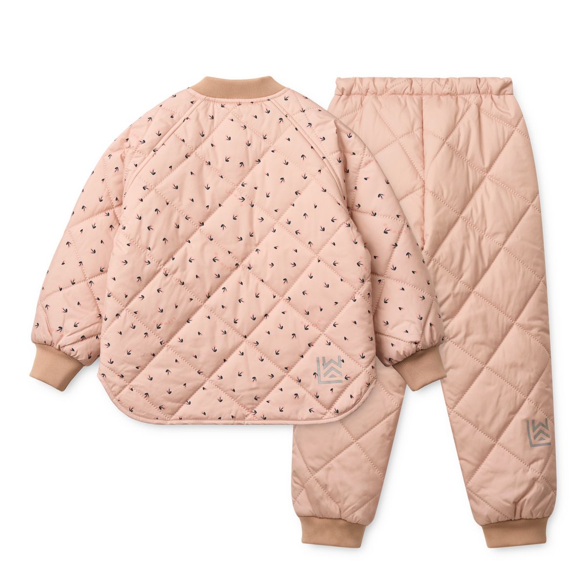 Liewood Ensemble thermique ZELLA - Mini Cherry heart / Rosey - Ensemble