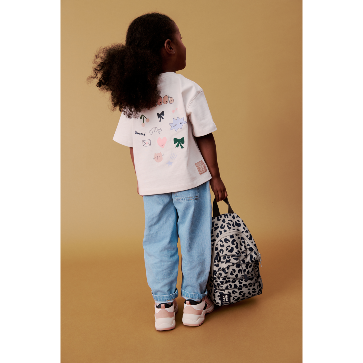 Liewood T-shirt à Manches Courtes TYLER - Mood / Sandy - T-shirt