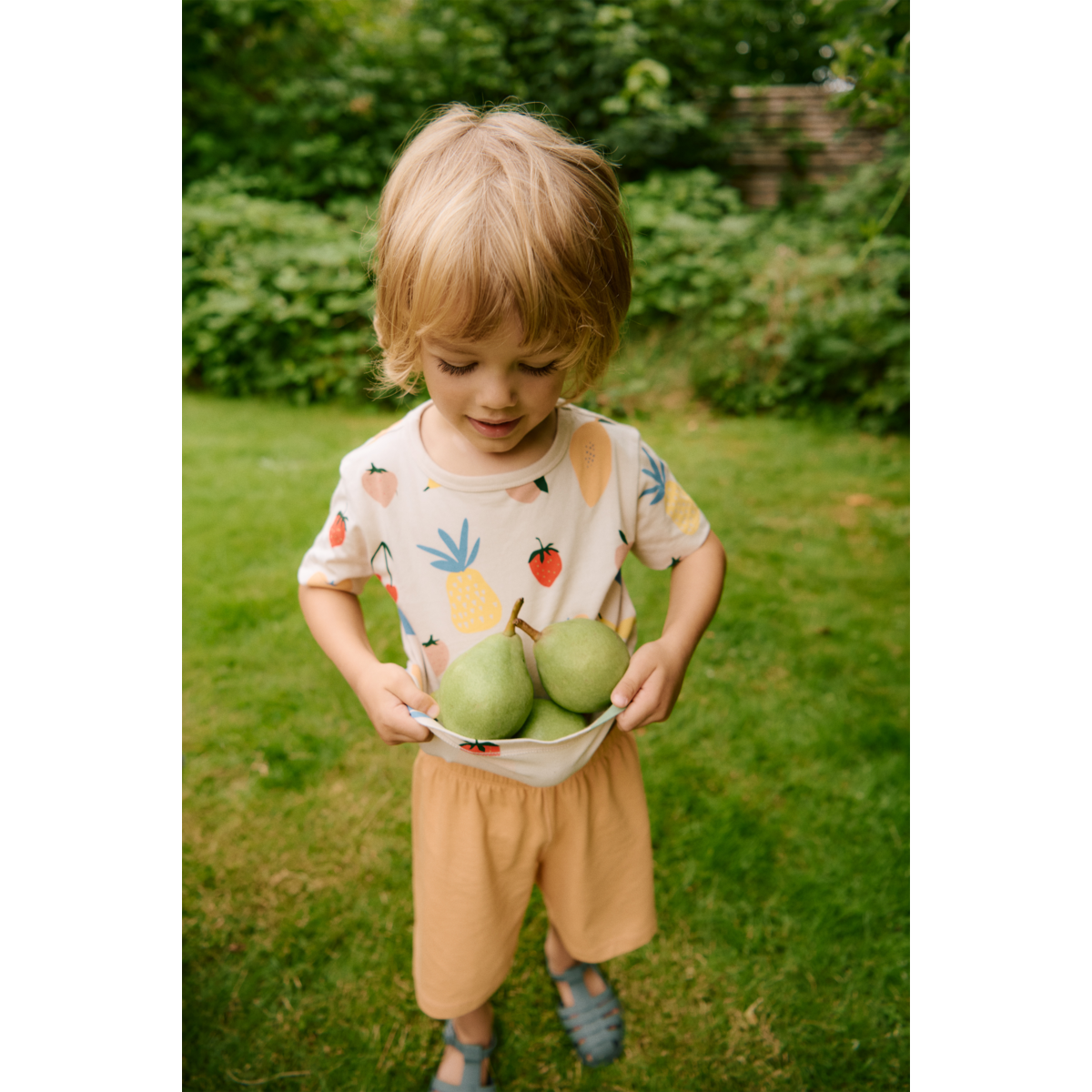 Liewood T-shirt à Manches Courtes à Imprimé APIA - Fruit / Sandy - T-shirt