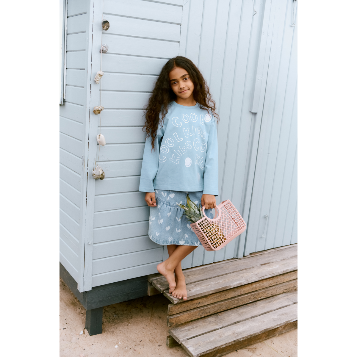 Liewood T-shirt à Manches Longues TYLER - Cool kids / Beach blue - T-shirt