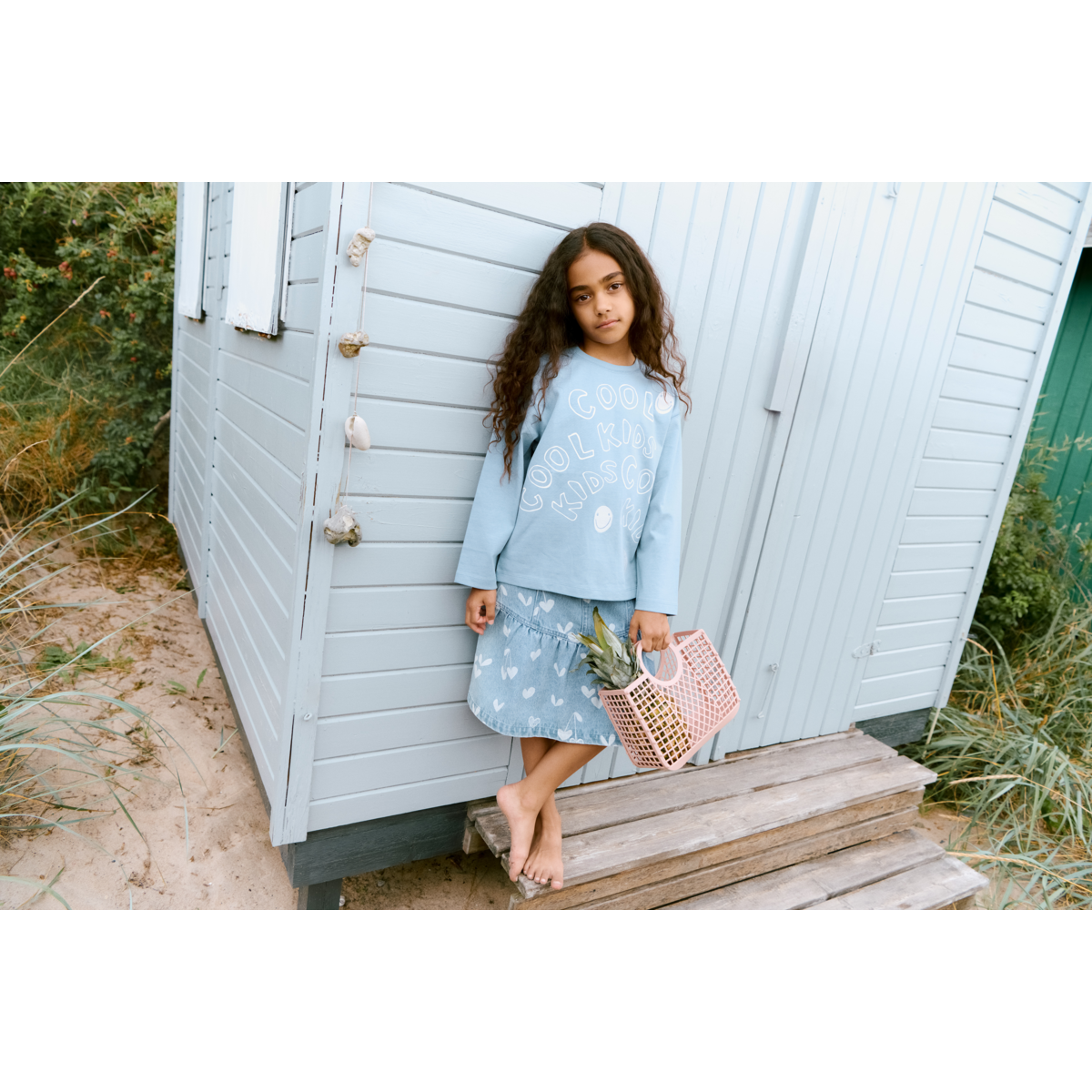 Liewood T-shirt à Manches Longues TYLER - Cool kids / Beach blue - T-shirt