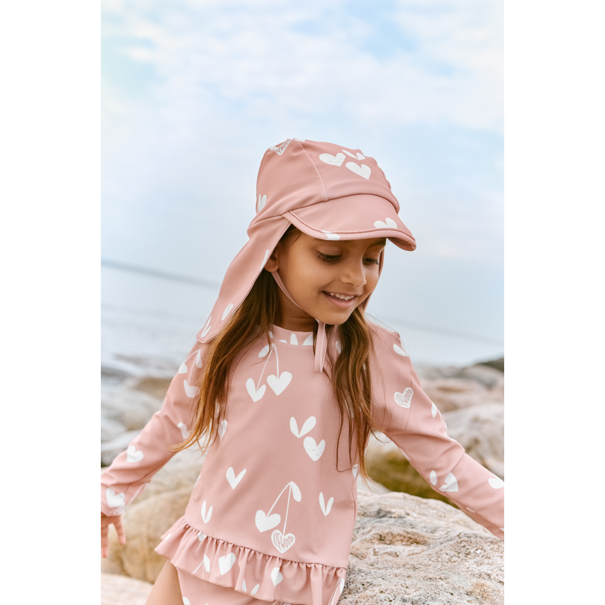 Liewood Chapeau de bain CECILIA - Sweethearts / Pale tuscany - CHAPEAU DE BAIN