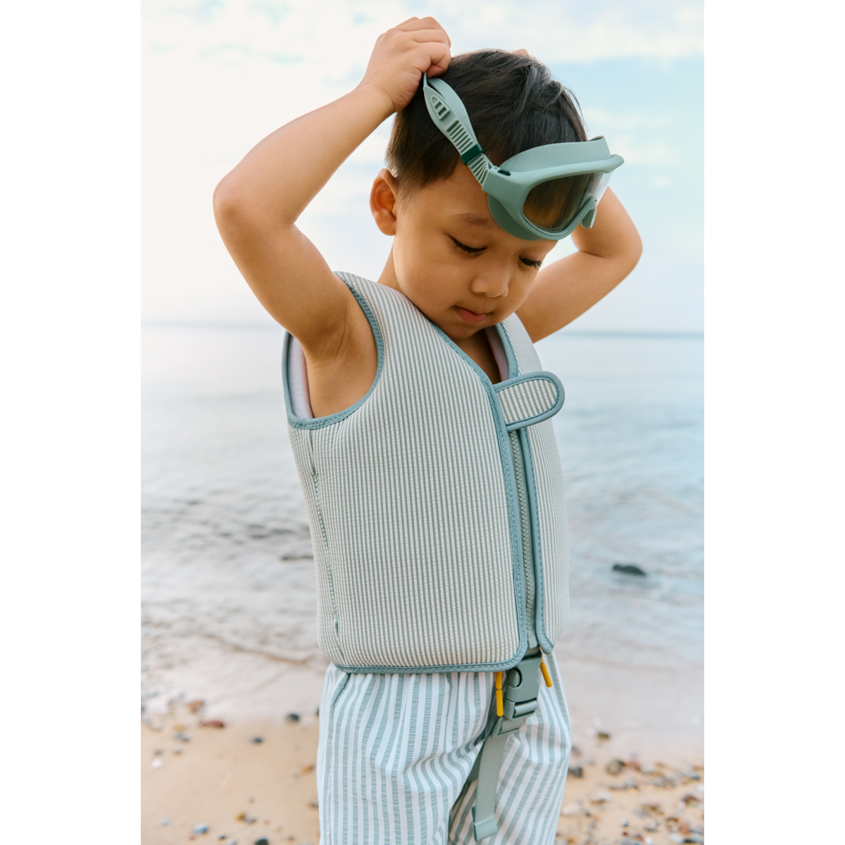 Liewood Lunettes de natation KEREM - Peppermint / Garden green - Jouets de bain