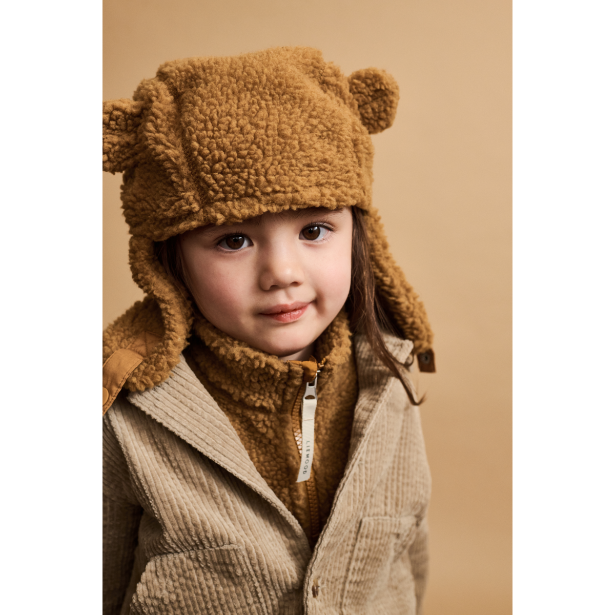 Liewood Cache-cou en polaire VILO - Golden caramel - Foulard / Cache-cou