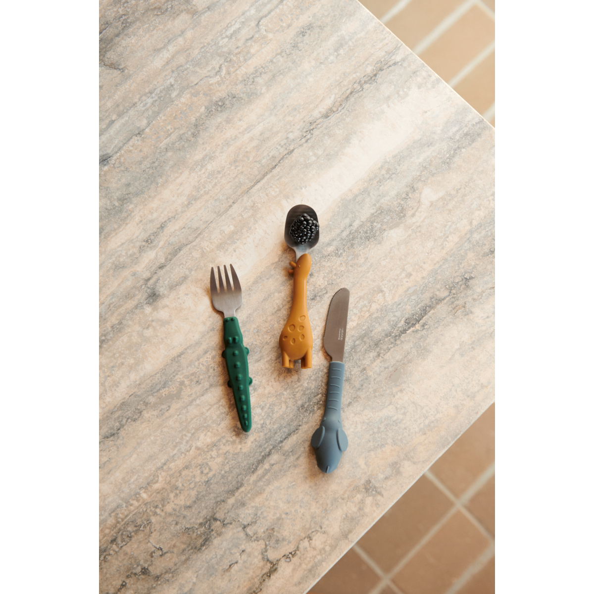 Liewood Ensemble de Couverts TOVE - Golden caramel mix - Couverts