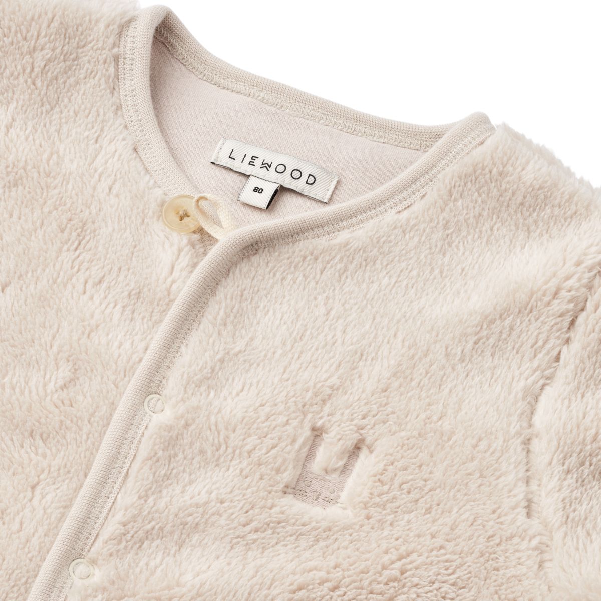Liewood Combinaison bébé polaire Bailey - Sandy - SUIT