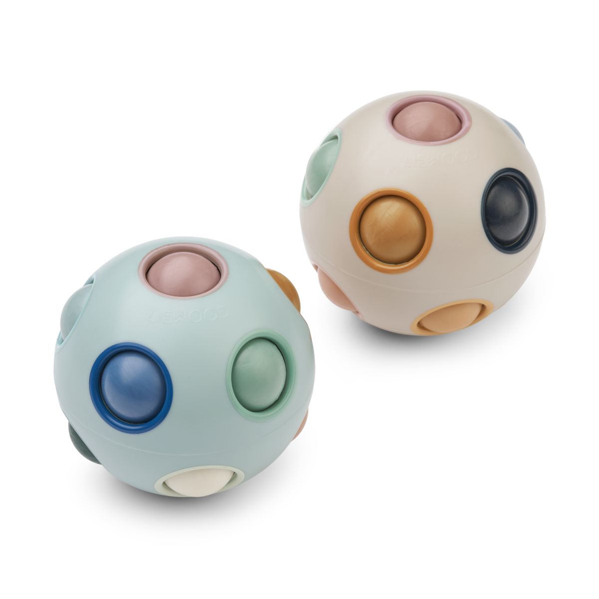 Liewood Balle Puzzle SOLENE - Ice blue multi mix - Moteur