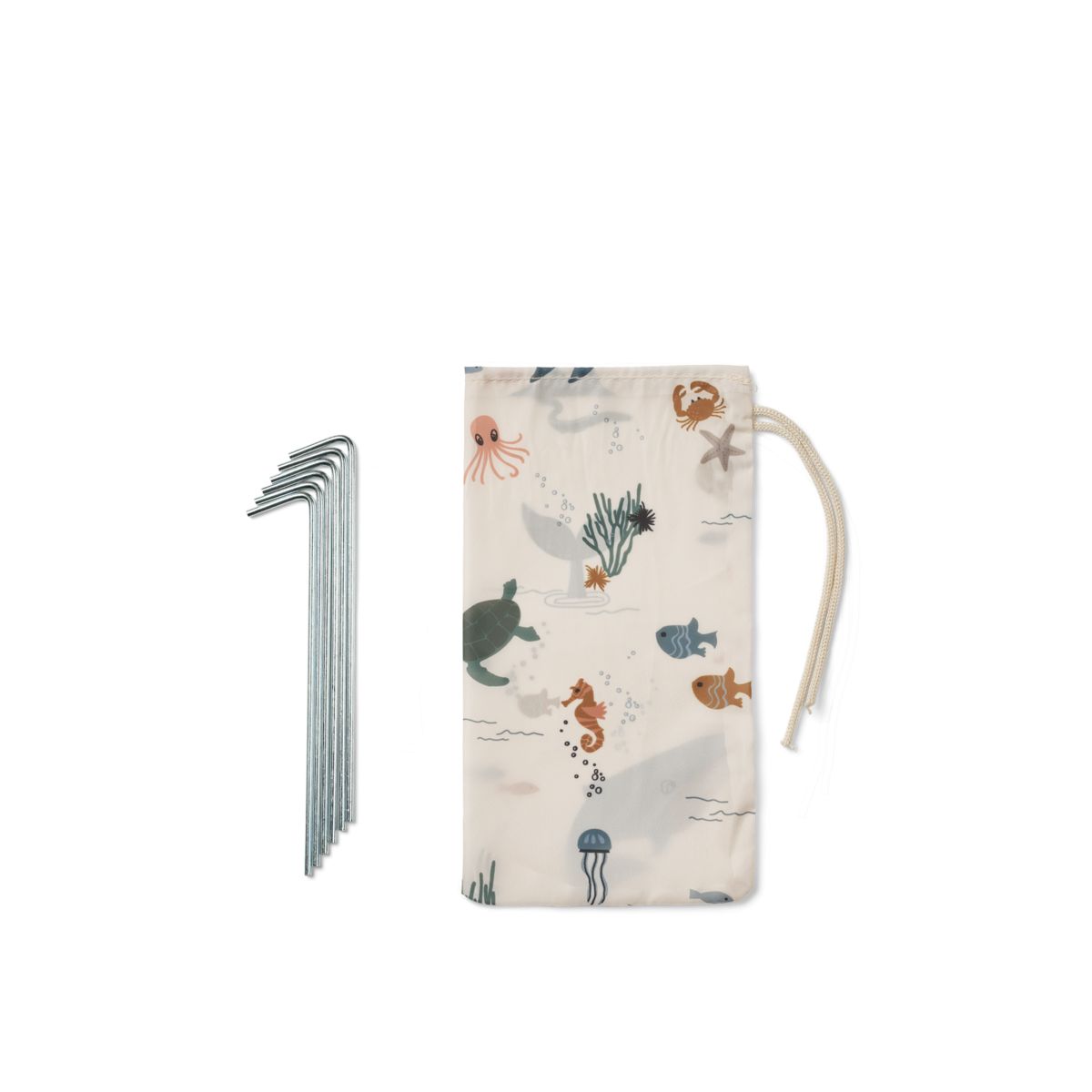 Liewood Tente De Plage Pop-Up Cassie - Sea creature / Sandy - TENTE