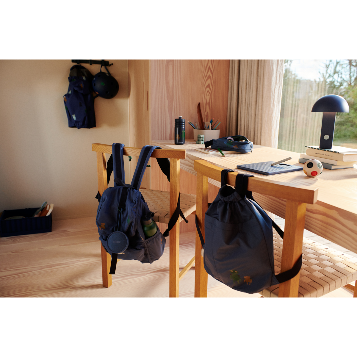 Liewood Tableau magnétique Annelise - Indigo blue - Moteur