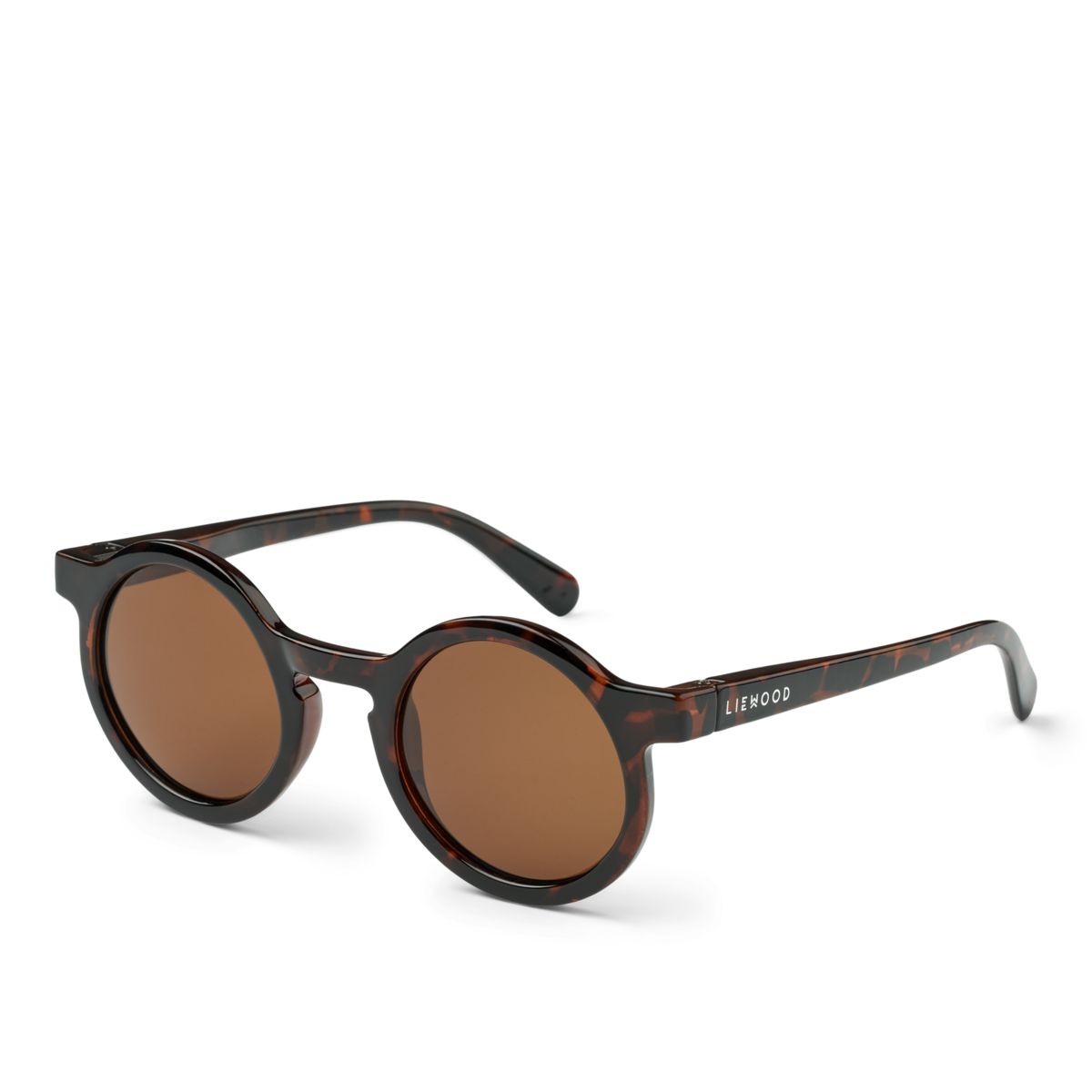 Liewood Lunettes de Soleil DARLA pour tout-petits 1-3 Ans - Dark Tortoise / Shiny - Lunettes de soleil