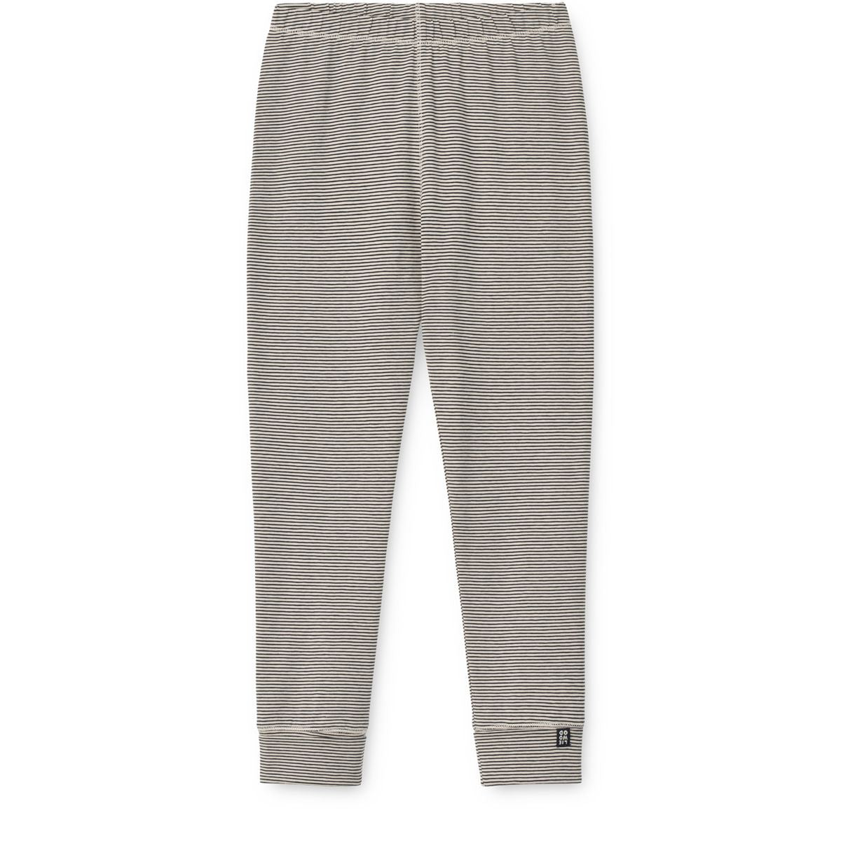 Liewood Pyjama rayé WILHELM Grow - Y/D Sandy / Classic navy stripe - Ensemble pyjama
