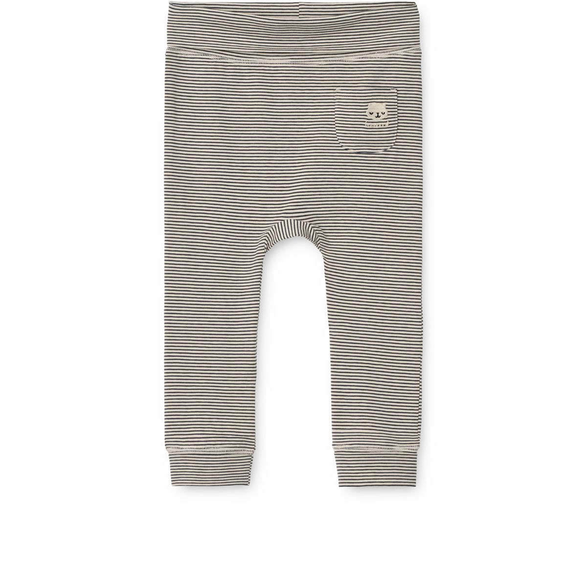Liewood Legging pour bébé SYON Grow - Y/D Sandy / Classic navy stripe - Leggings
