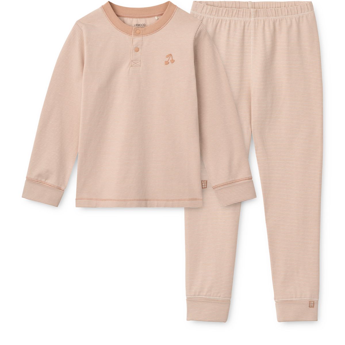 Liewood Pyjama rayé WILHELM Grow - Y/D Sandy / Pale tuscany stripe - Ensemble pyjama