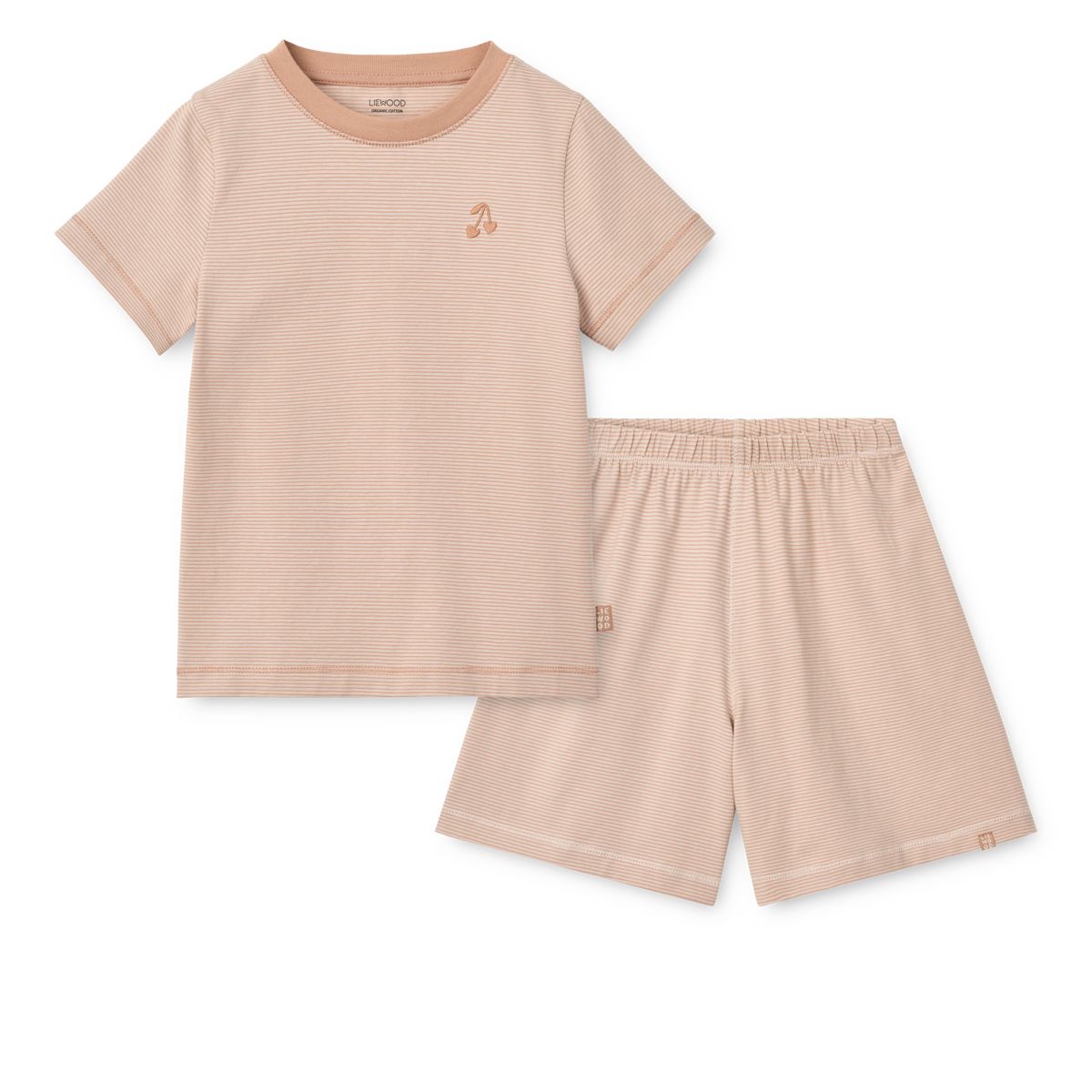 Liewood Ensemble rayé ILFORD - Y/D Sandy / Pale tuscany stripe - Ensemble