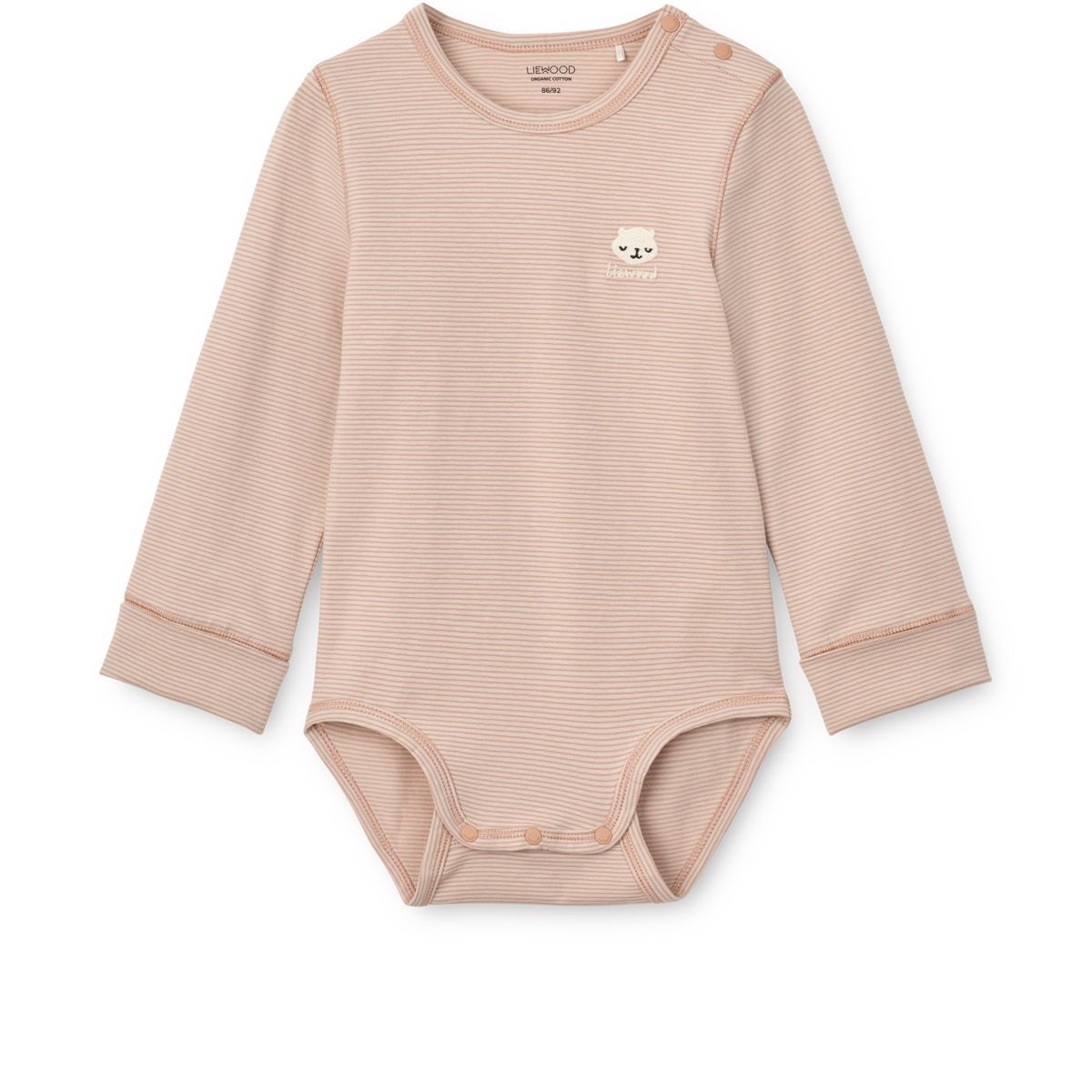 Liewood Body à manches longues YANNI Grow - Y/D Sandy / Pale tuscany stripe - Body