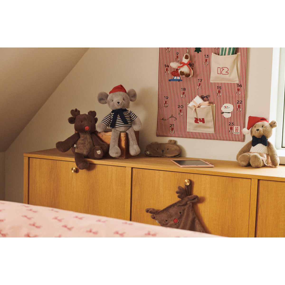 Liewood Peluche Renne BERTO - Pecan - Teddy