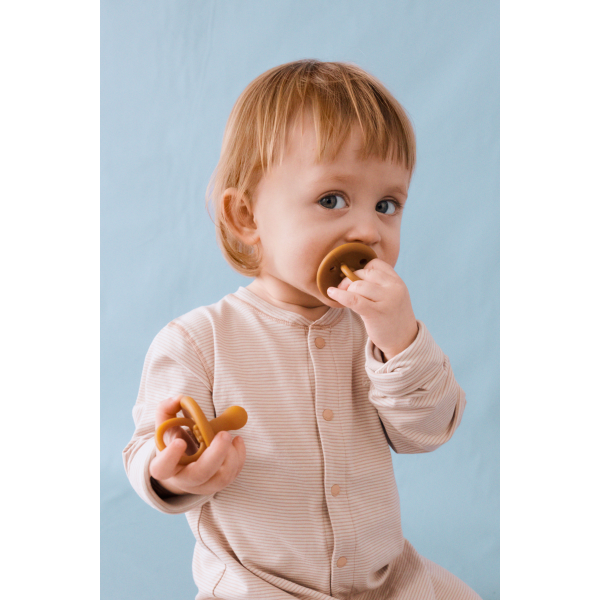 Liewood Combinaison pyjama rayée BIRK Grow - Y/D Sandy / Pale tuscany stripe - Combinaison de pyjama