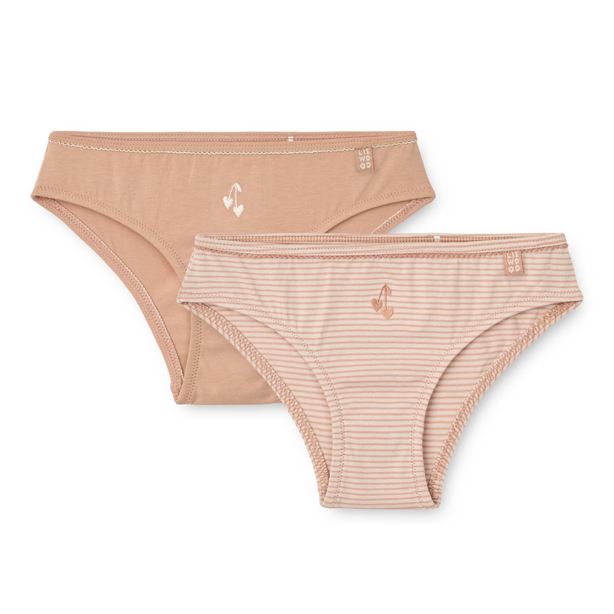Liewood Culottes AYLIN, lot de 2 - Stripe /Pale tuscany mix - Slips