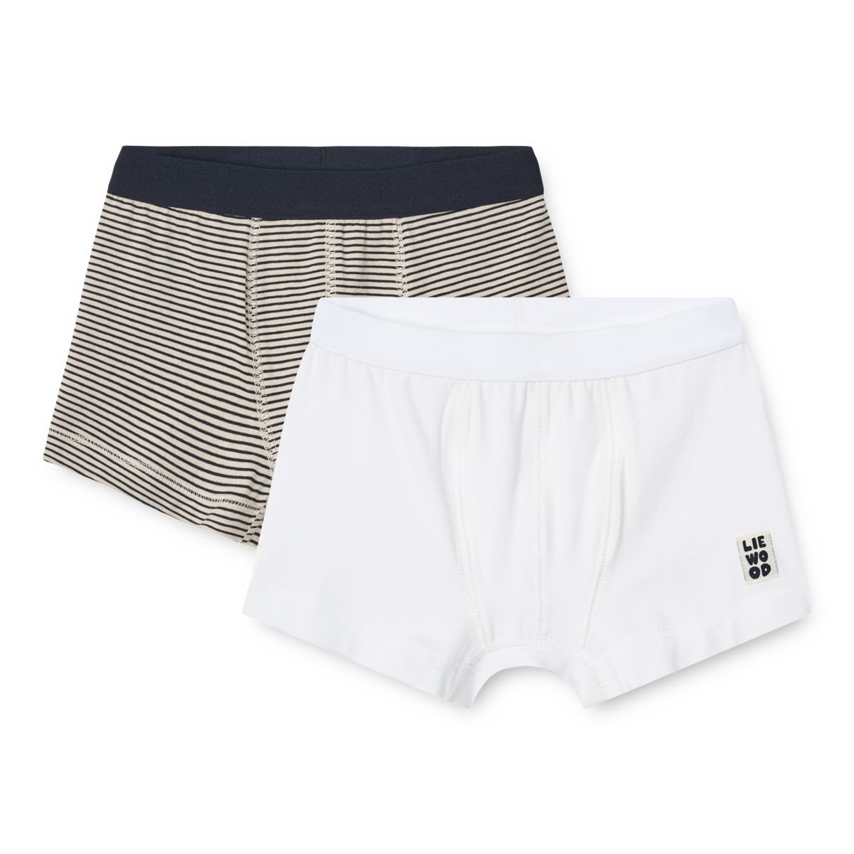 Liewood Boxers MARVIN, lot de 2 - Stripe /Crisp white mix - Boxers