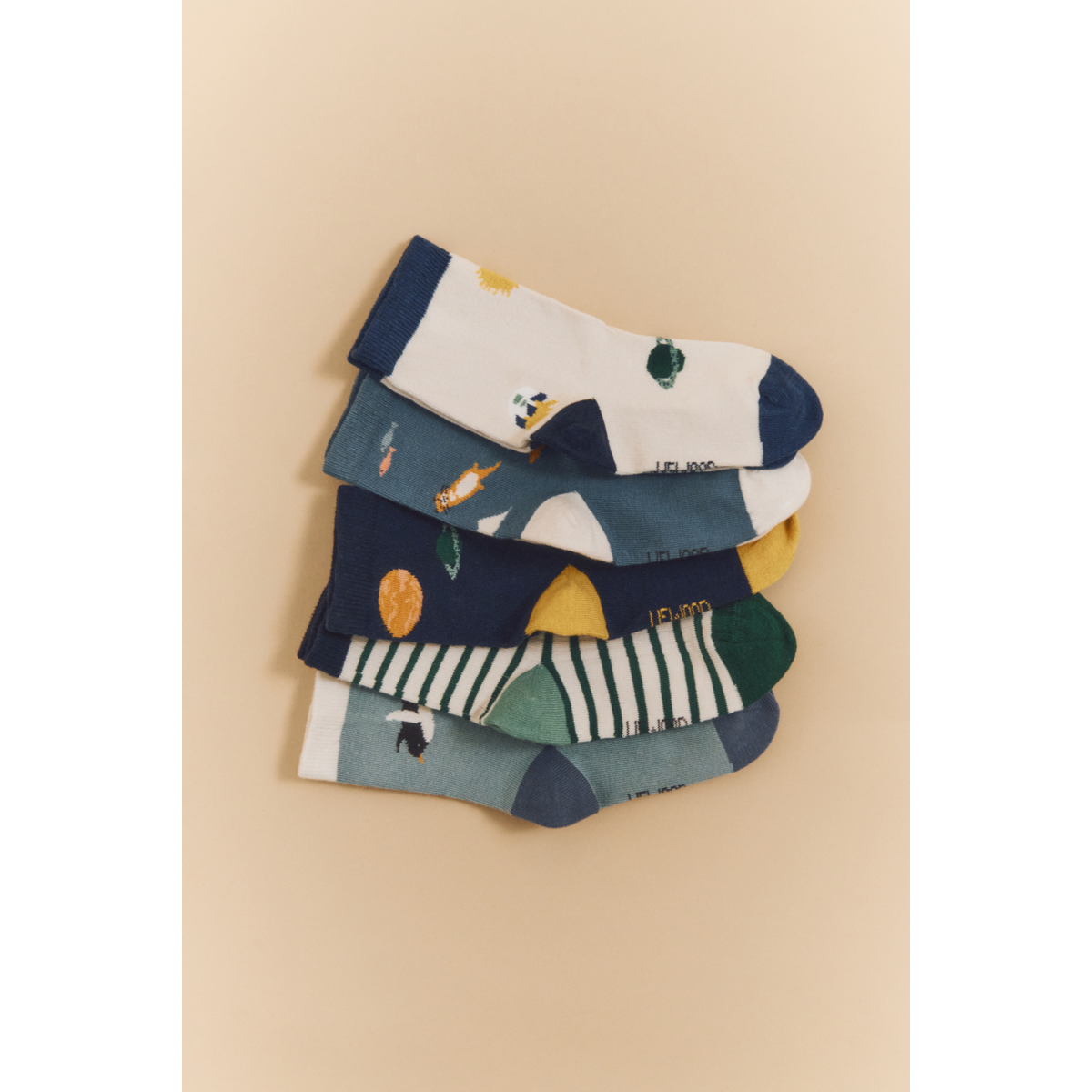 Liewood Paires de Chaussettes SILAS, Lot de 3 - Universe / Classic navy - Chaussettes/Bas