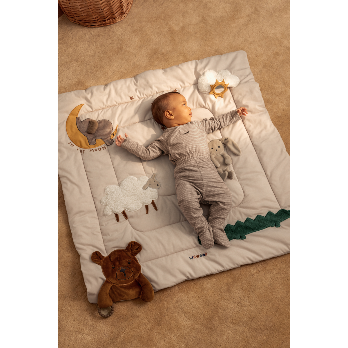 Liewood Couverture d'Activité BERNET - Sandy multi mix - Tapis D'activité