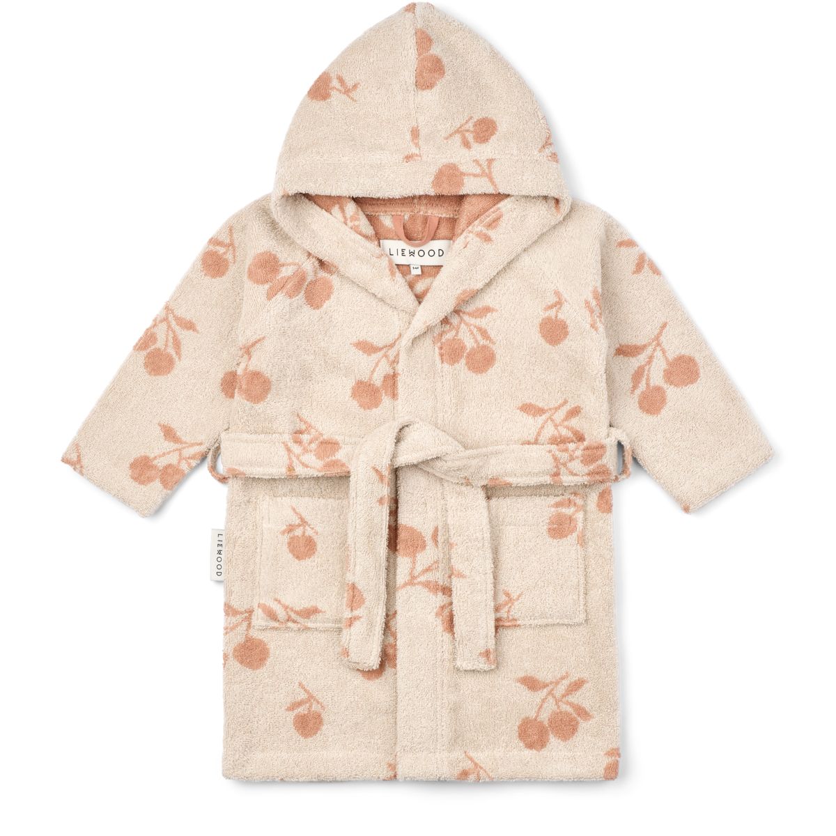 Liewood Peignoir Lilana - Peach / Sea shell - Serviettes / Gants de toilettes