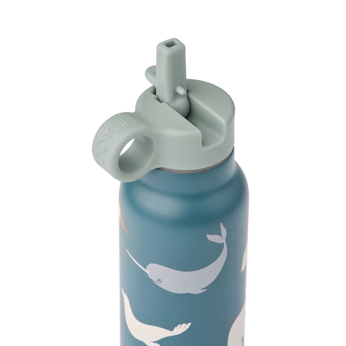 Liewood Gourde Falk 350 ml - Arctic Sea / Ocean view - Goude eau