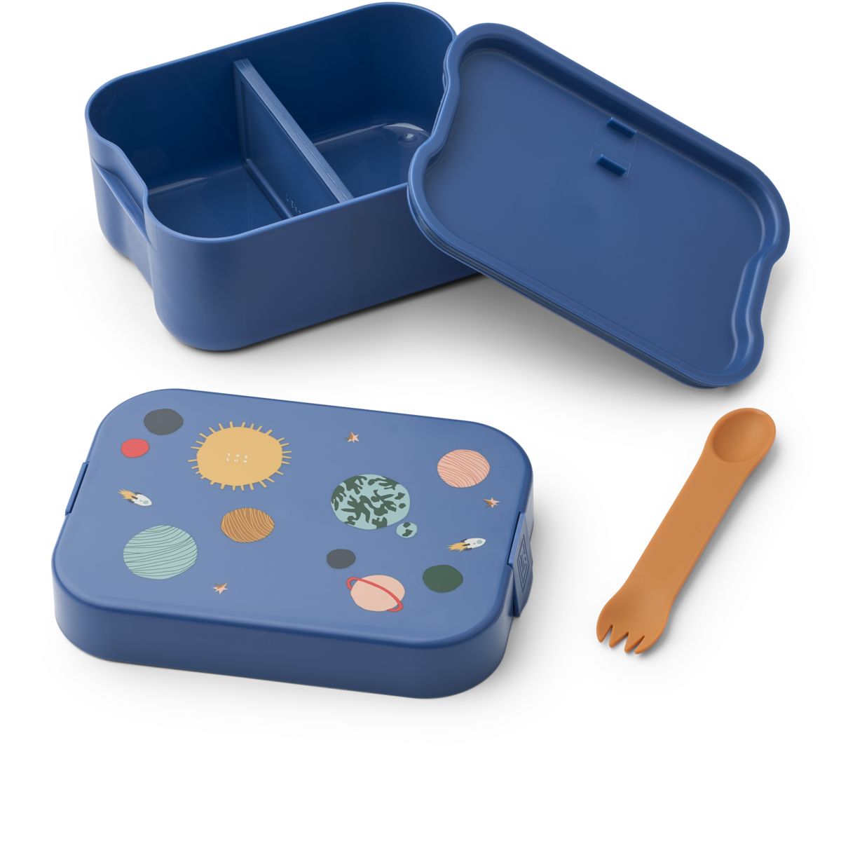 Liewood Boîte à déjeuner KAMIL - Universe / Classic navy - Boîte à goûter