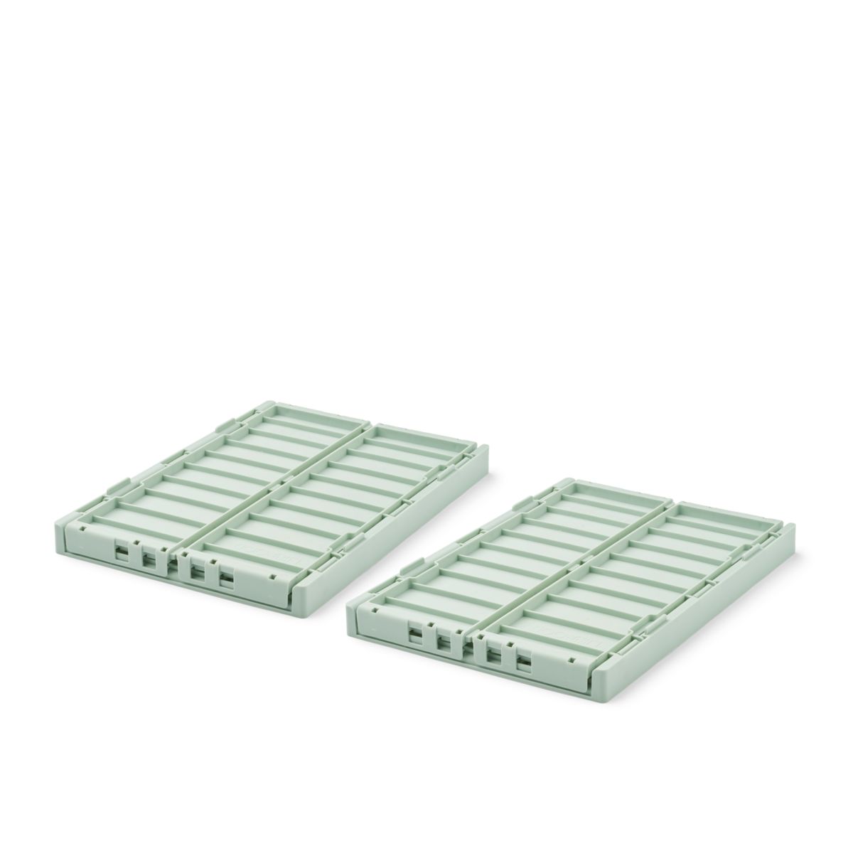 Liewood Boîtes de Rangement WESTON - MOYEN, Lot de 2 - Light Peppermint - Boîtes de rangement