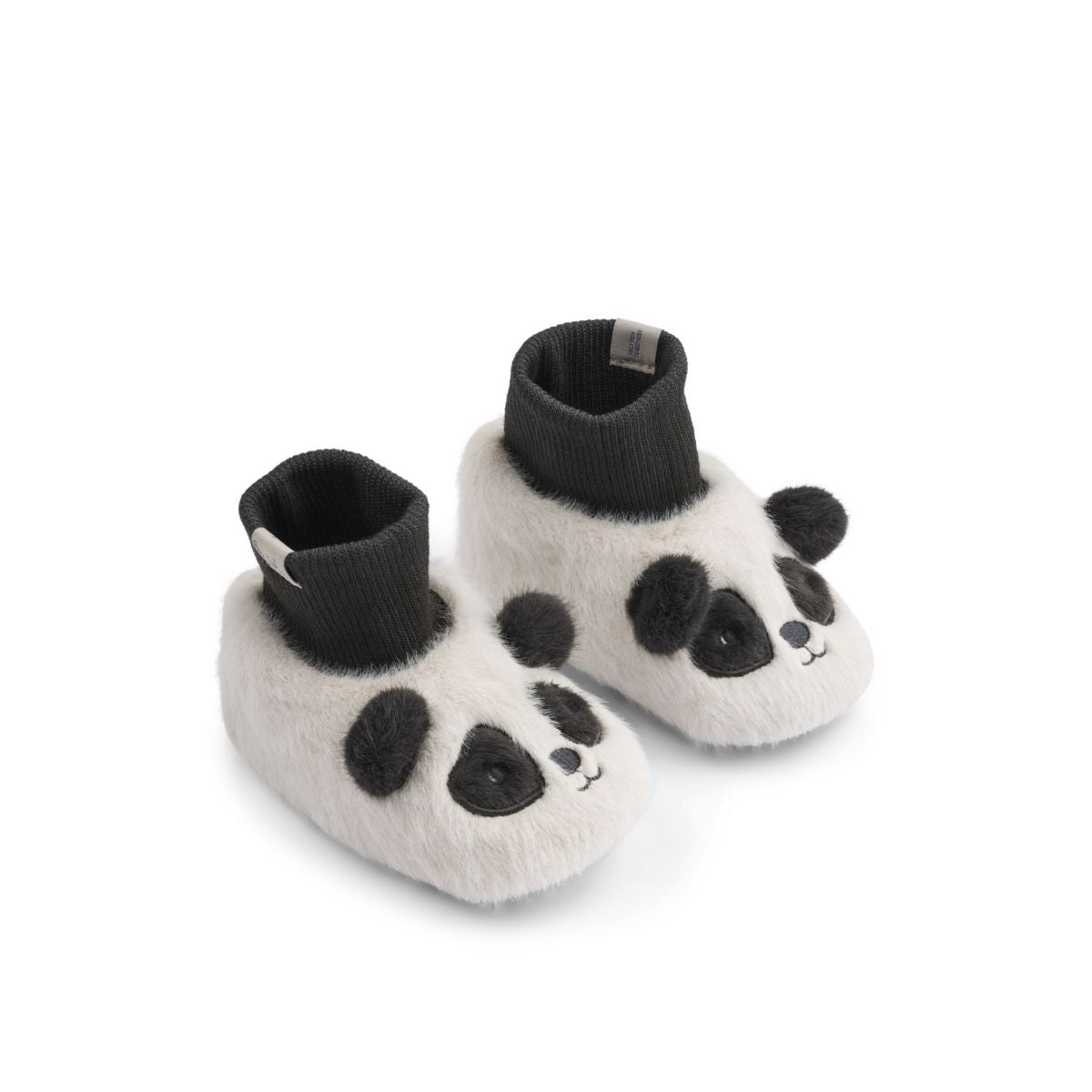 Liewood Pantoufles Peluche Panda BETH - Sandy / Dark grey - Pantoufles