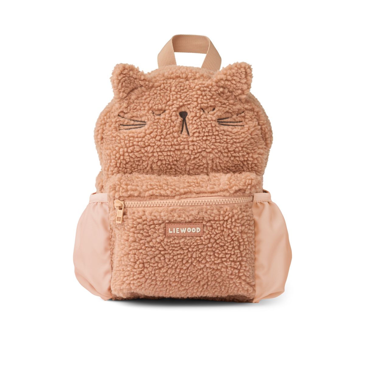 Liewood Sac à Dos Polaire Chat ANDREAS - Pale tuscany - Sac à dos