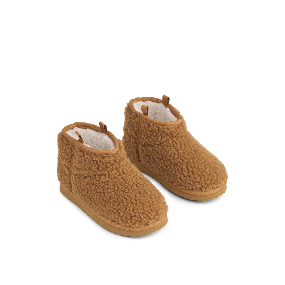 Liewood Chaussons en Polaire ALBAN - Golden caramel - Chaussures