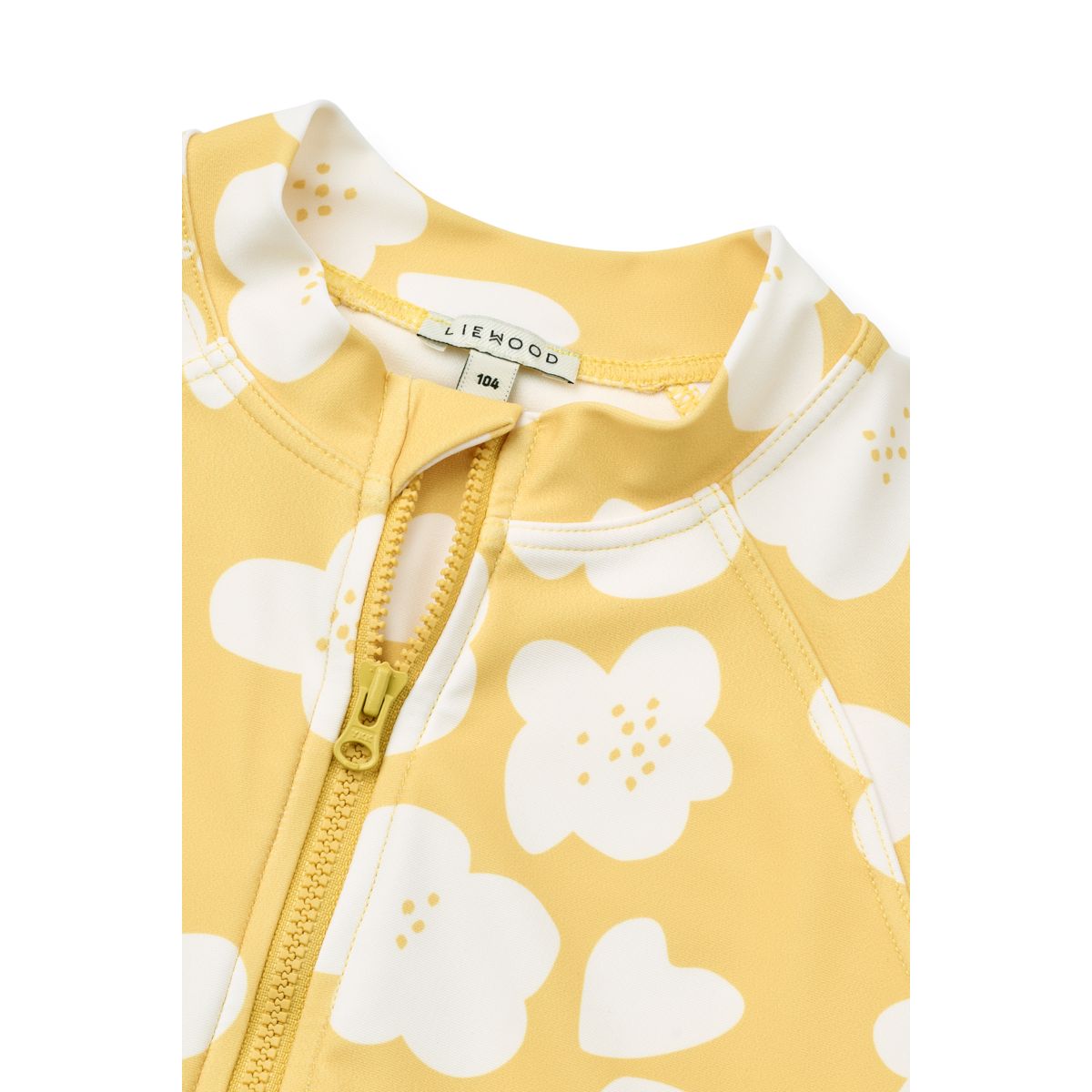 Liewood Combinaison de bain Max - Flower / Lemon yellow - Maillot de bain