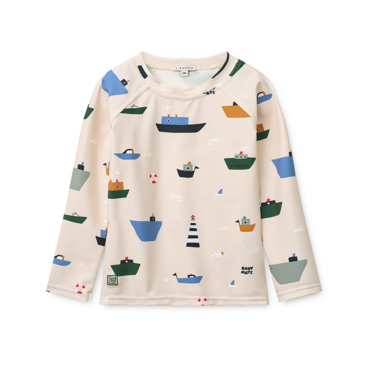 Liewood T-shirt de bain imprimé à manches longues NOAH - Sailing / Sandy - T-shirt de bain