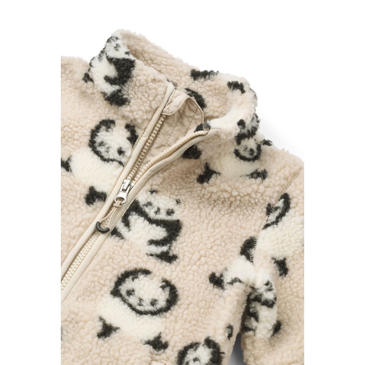 Liewood Veste Polaire NOLAN - Panda / Sandy - Veste