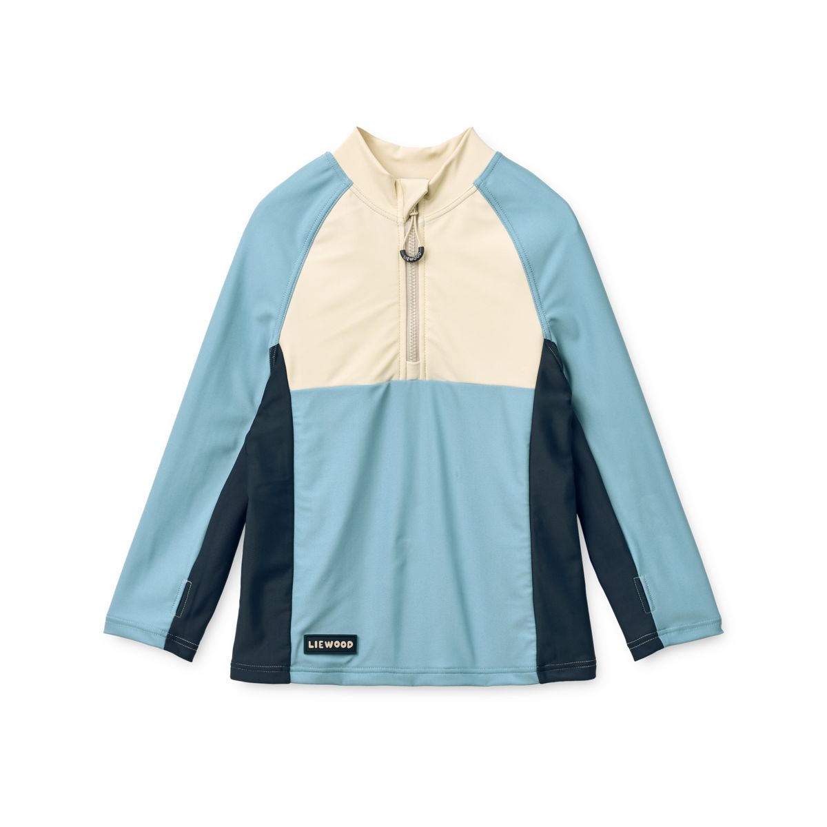 Liewood T-shirt de Bain OLUF - Beach blue mix - T-shirt de bain