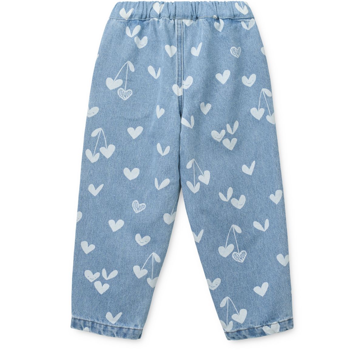 Liewood Jean à Imprimé BORRIS - Sweethearts / light blue denim - Pantalon
