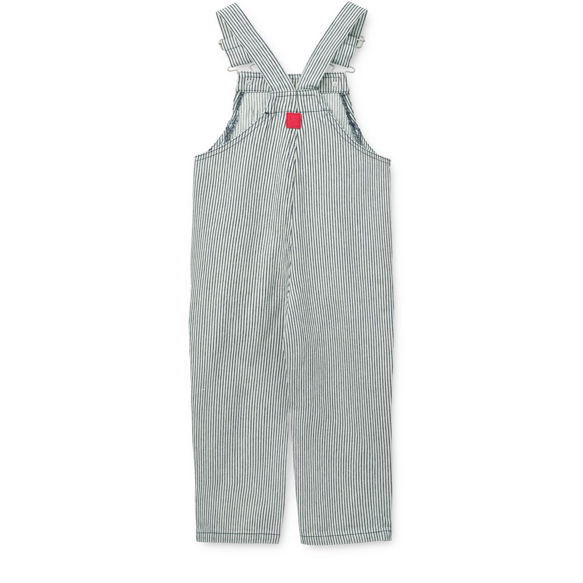Liewood Salopette en Jean à Rayures DELANI - Classic navy / Creme de la creme - Salopette