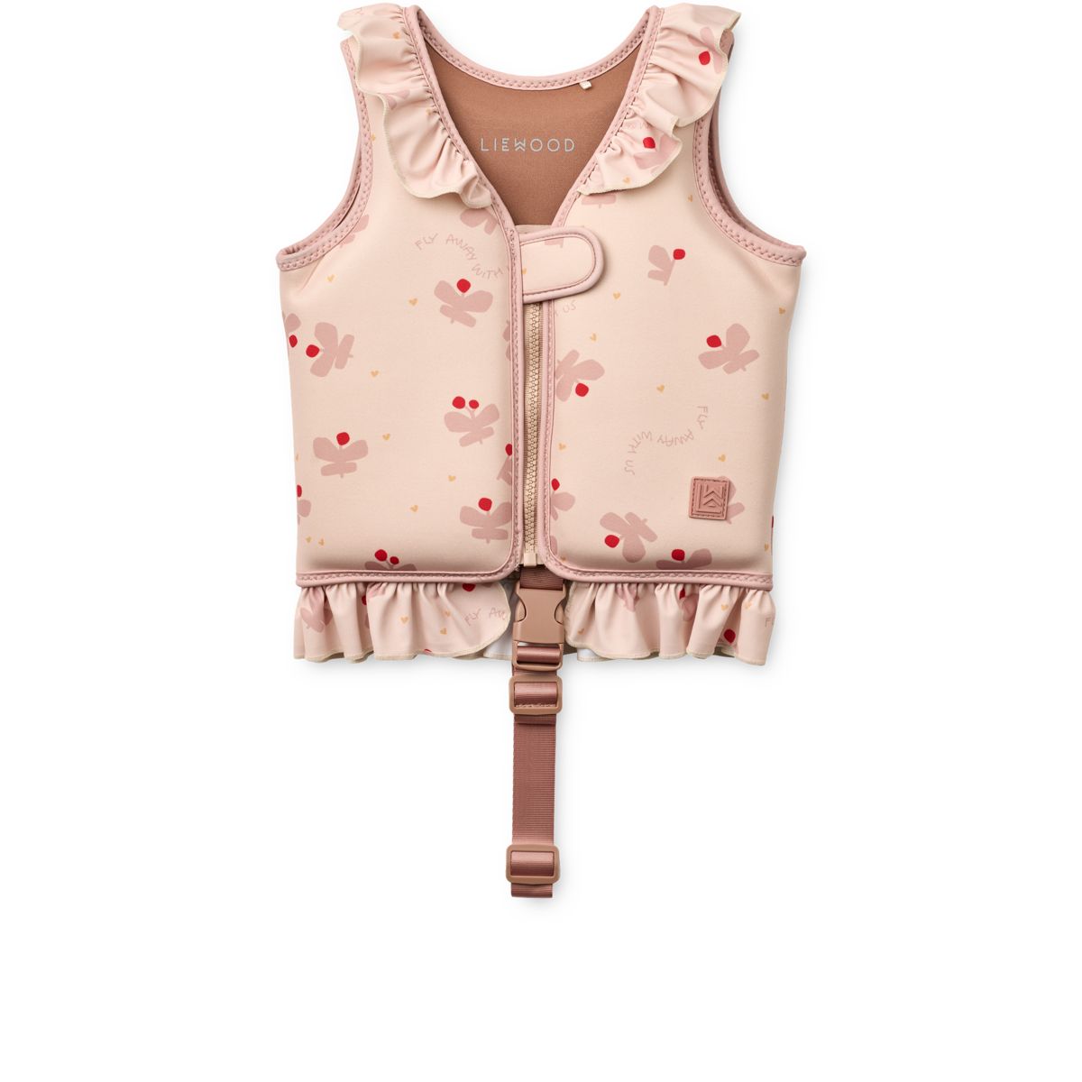Liewood Gilet de Natation avec Volants DOVE - Butterfly / Apple blossom - Gilet de natation