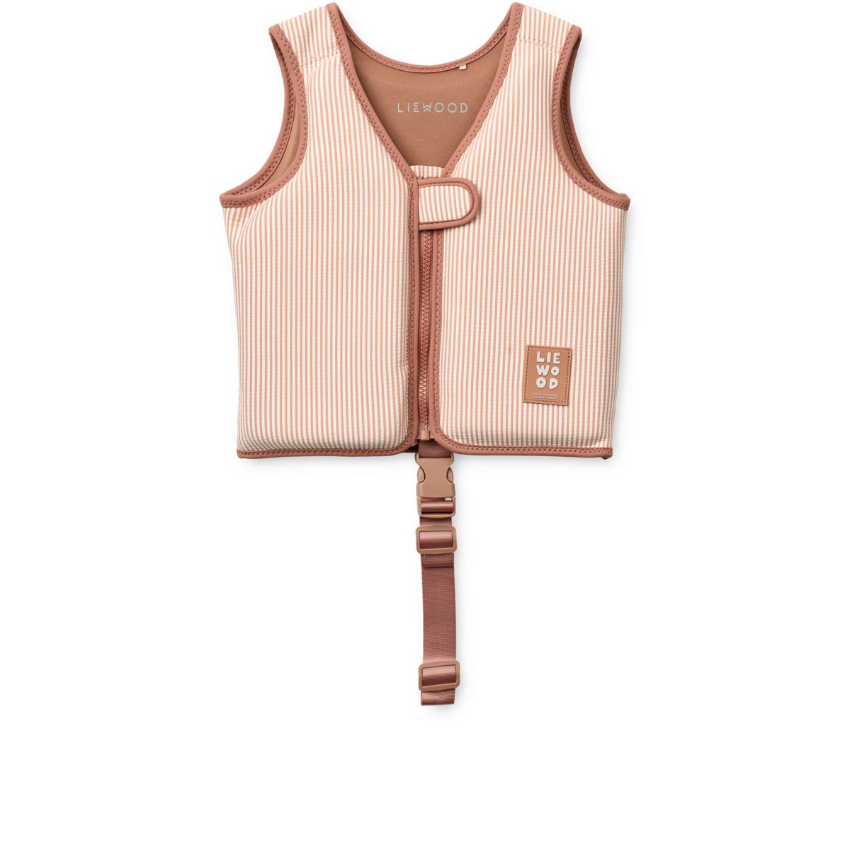 Liewood Gilet de Bain en Tissu Gaufré DOVE - Y/D stripe Pale tuscany / Creme de la creme - Gilet de natation
