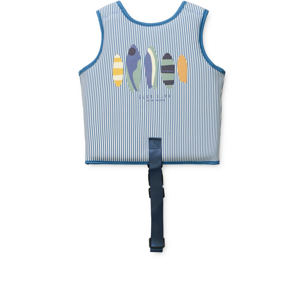 Liewood Gilet de Bain en Tissu Gaufré DOVE - Y/D stripe Riverside / Creme de la creme - Gilet de natation