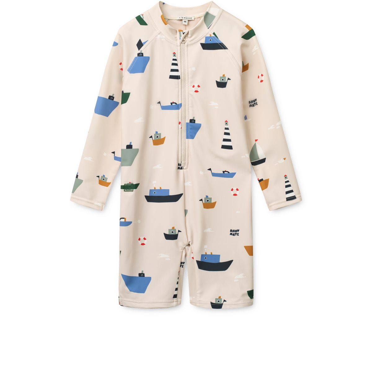 Liewood Combinaison Bain à Manches Longues MAX - Sailing / Sandy - Maillot de bain