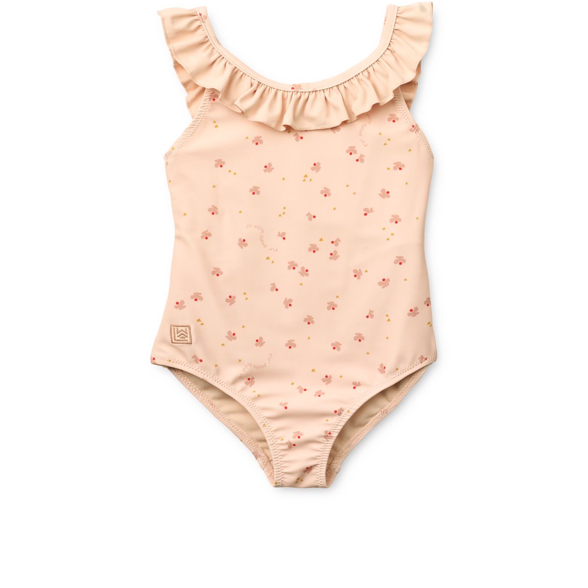 Liewood Maillot De Bain Imprimé À Volants Kallie - Mini Butterfly / Apple blossom - Maillot de bain