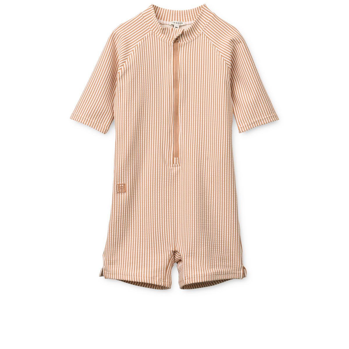 Liewood Combinaison de bain Seersucker Max - Y/D stripe Pale tuscany / Creme de la creme - Maillot de bain