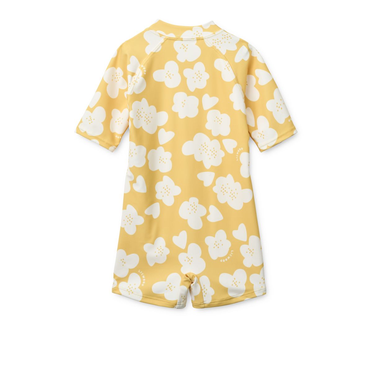 Liewood Combinaison de bain Max - Flower / Lemon yellow - Maillot de bain