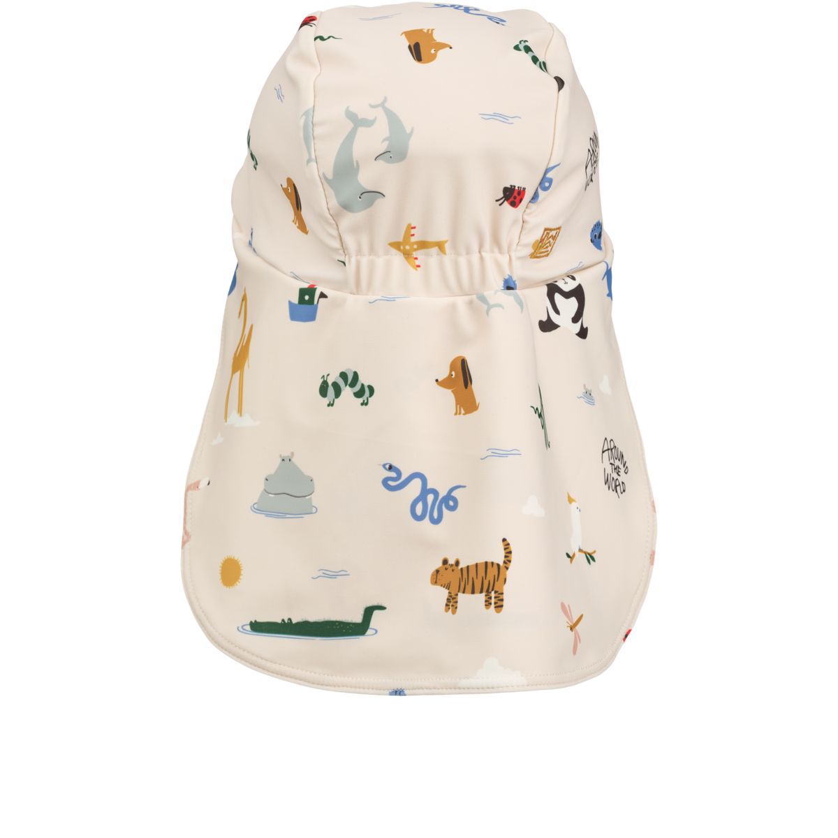 Liewood Chapeau de bain CECILIA - Around the world / Sandy - CHAPEAU DE BAIN