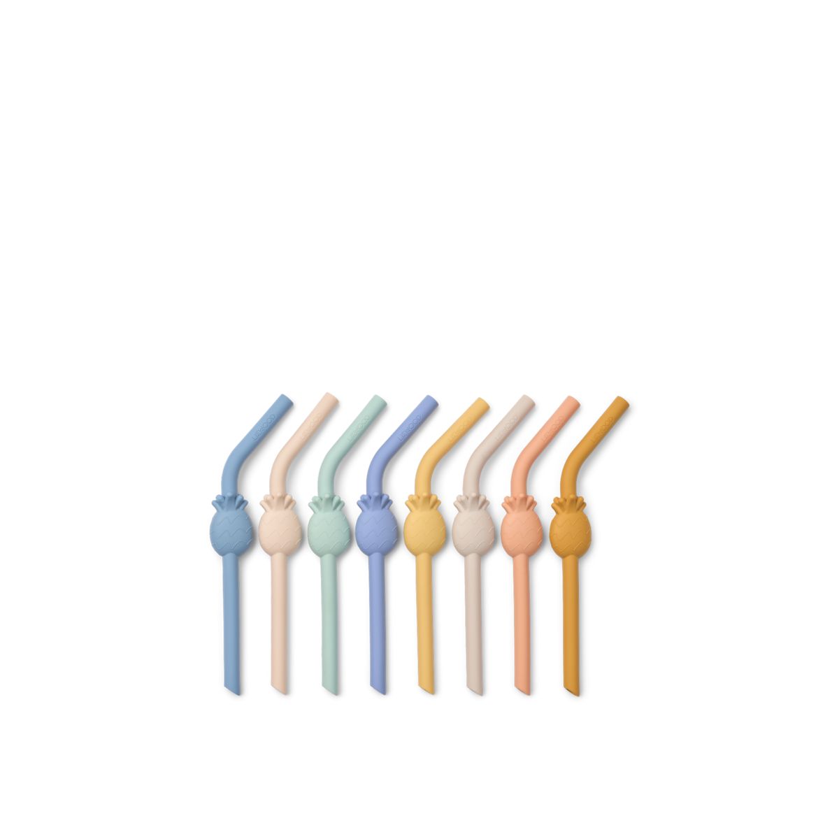 Liewood Pailles Ananas Carlson Lot De 8 - Sandy multi mix - Pailles