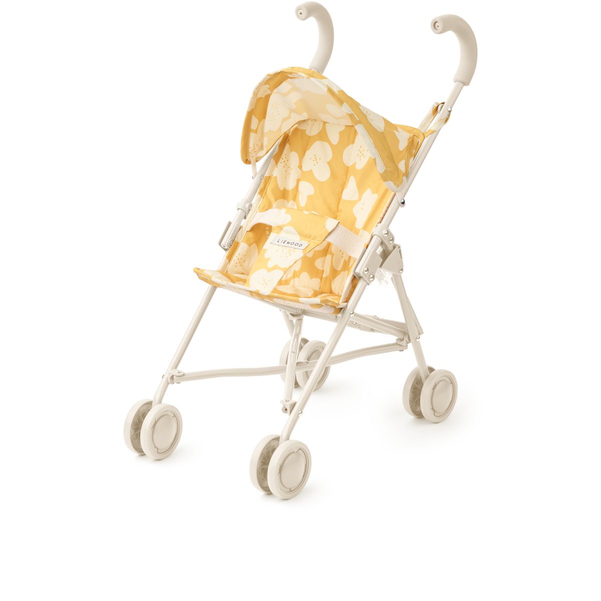 Liewood Poussette pour poupée Elsie - Flower / Lemon yellow - PRETEND PLAY