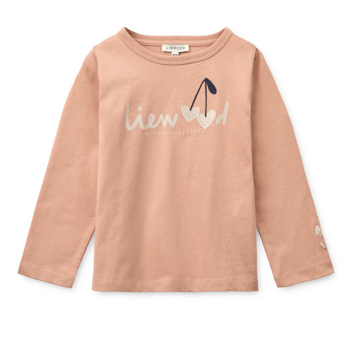 Liewood T-shirt à Manches Longues APIA - Sweethearts / Pale tuscany - T-shirt
